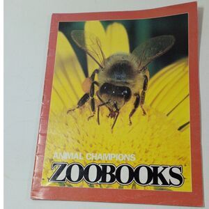 ZooBooks  "Animal Champions" Published by Wildlife Education, Ltd.~Vintage~